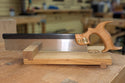 Bad axe tool works 12 inch stiletto dovetail saw with bench hook