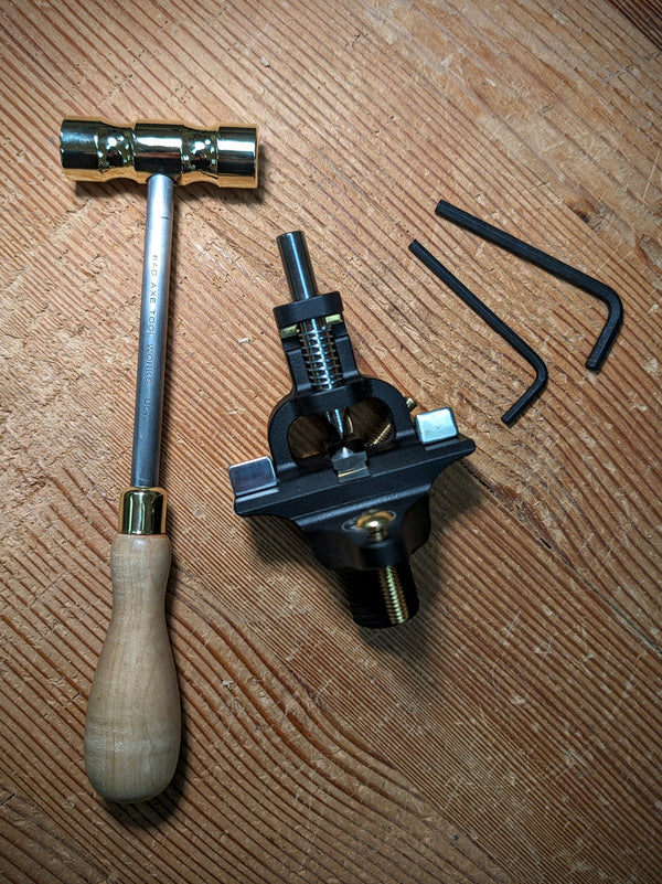 Bad Axe Brass Saw Setting Hammer Set
