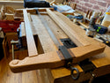 Bad axe diy frame saw kit finished sample in oak