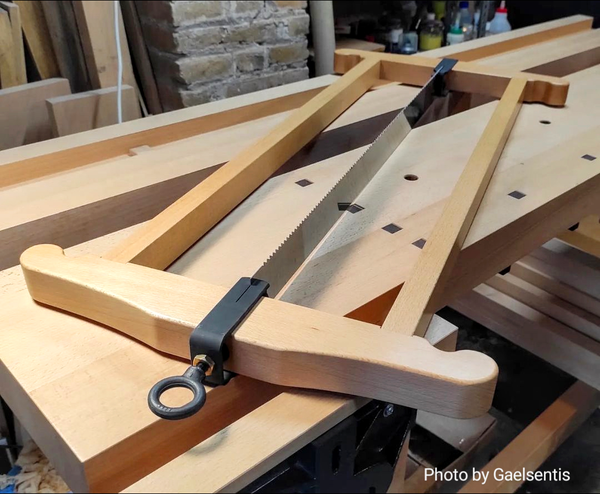 Bad axe frame saw kit finished project by customer