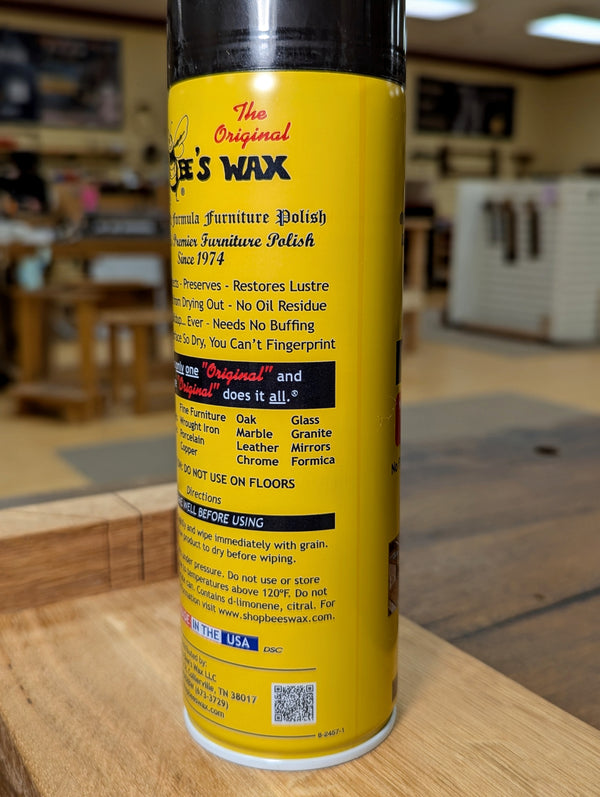 spraybees furniture polish wax spray