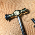 bad axe dual end brass retensioning mallet with nylon spud