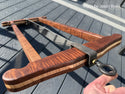 Bad axe tool works diy frame saw kit in a figured walnut wood