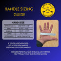 saw handle sizing chart from bad axe tool works