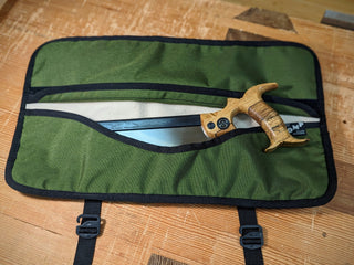 Bad axe tool works saw tool storage bag in limited edition green