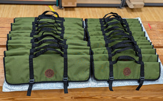 Bad axe tool works saw tool storage bag in limited edition green