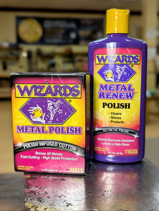 Wizards metal renew metal polish from bad axe tool works