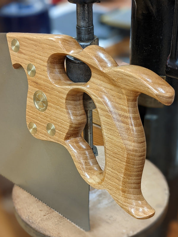 Bad Axe Custom Handle D8 Thumbhole Grip Titanium Nitride Fastners