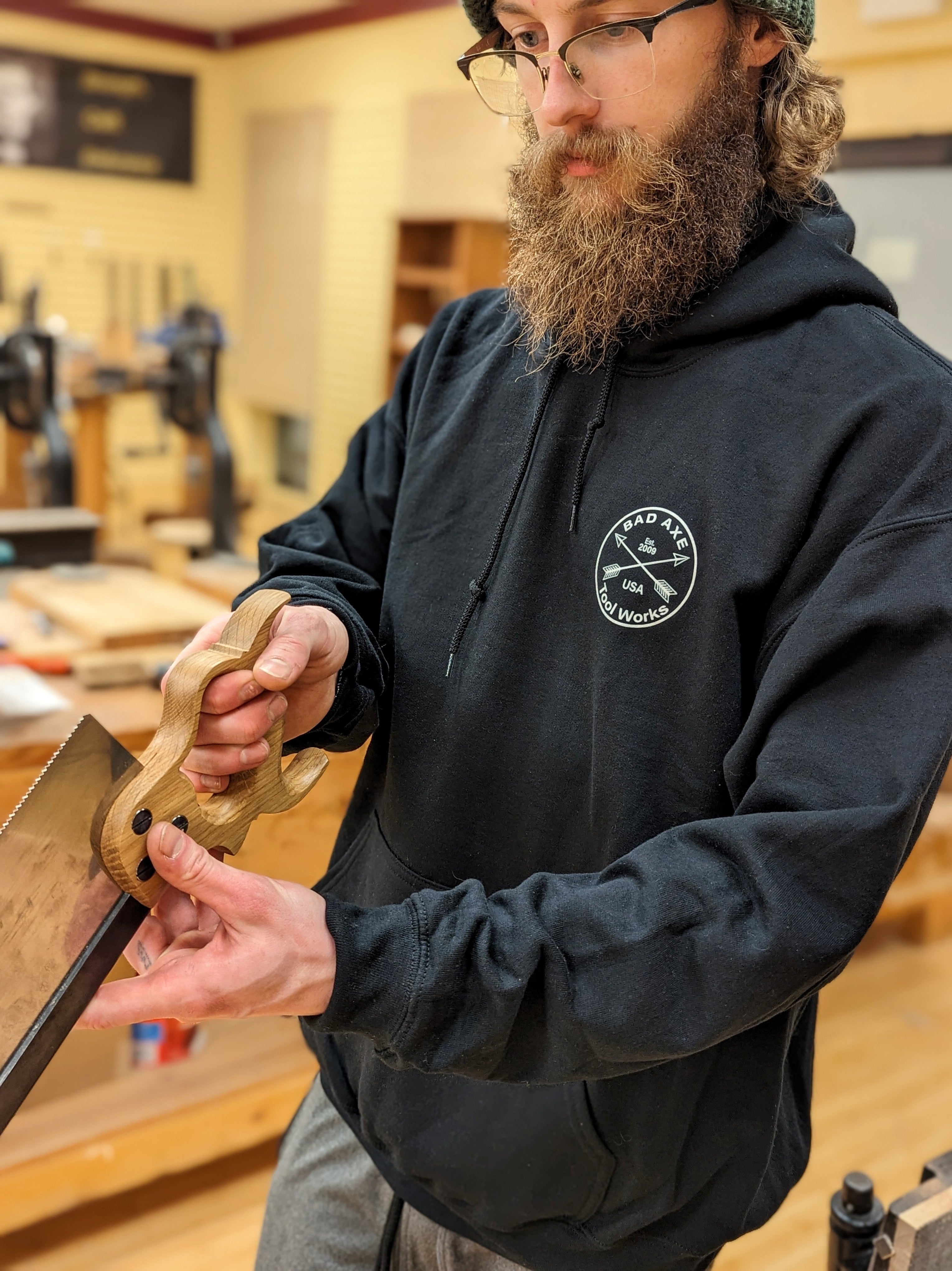 Bad Axe Saw Hoodie Bad Axe Tool Works LLC