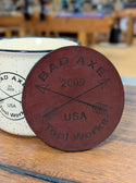 Bad Axe Leather Coaster by Texas Heritage