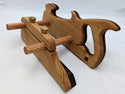 Bad Axe Finished Kerfing Plane Custom Wood Species red oak and walnut