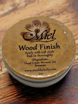 miel beeswax food grade mineral oil wood finish