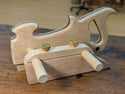 Premium Bad Axe Finished Kerfing Plane- Maple w/ Walnut Pinstriping