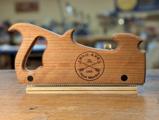 Premium Bad Axe Finished Kerfing Plane- Cherry w/ Maple Pinstriping