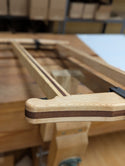 Premium Bad Axe Finished Frame Saw- Maple/Walnut