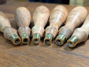 NEW Bad Axe Needle File Handle- Limited Batch Figured Maple