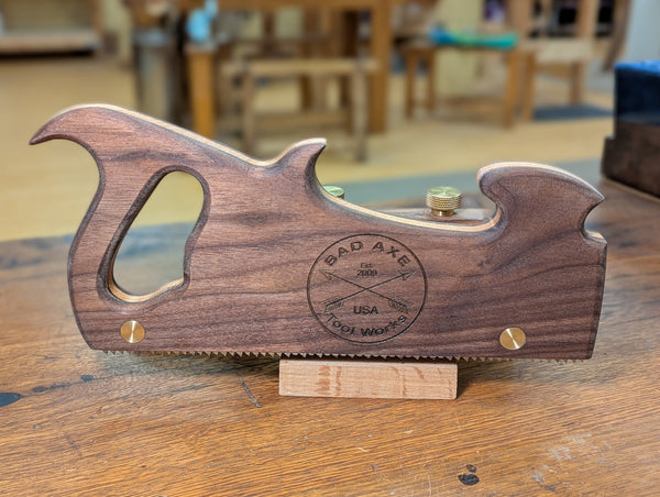 Premium Bad Axe Finished Kerfing Plane- Walnut/Red Oak