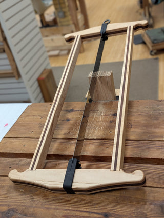 Premium Bad Axe Finished Frame Saw- Maple/Walnut